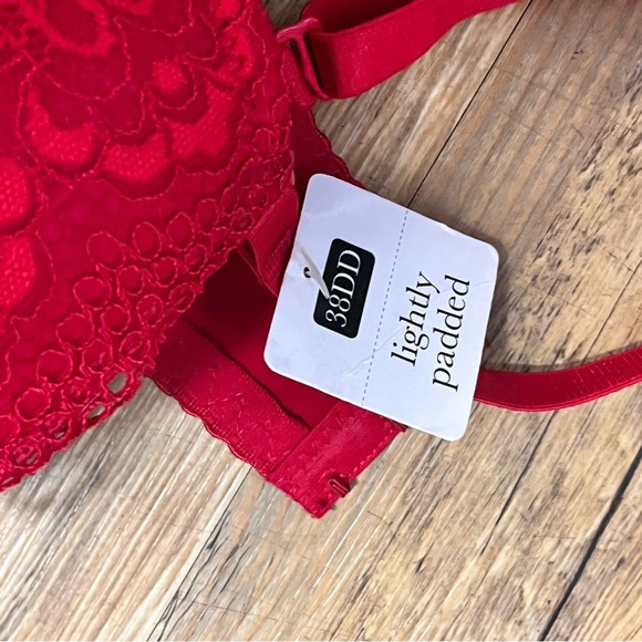 NWT- Rene Rofe- Lace push up bra-38DD - Picture 3 of 4